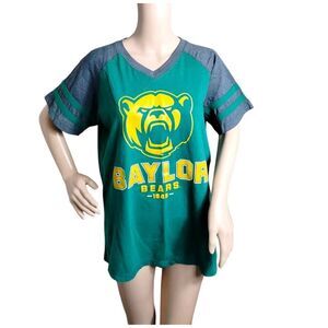 Baylor Bears T Shirt Womens Large Multicolor Pro Ecclesia, Pro Texana, Pro Mundo